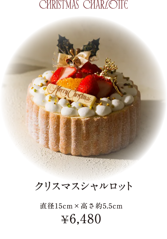 クリスマスシャルロット